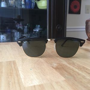 Unisex ray bans clubmaster sunglasses